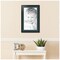 ArtToFrames 18x28" Matted Picture Frame with 14x24" Single Mat Photo Opening Framed in 1.25" Black and 2" Mat (FWM-3926-18x28)